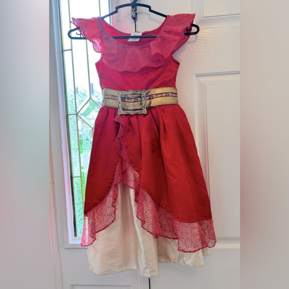 Disney Girls’ Elena of Avalor Costume Dress, size 4
